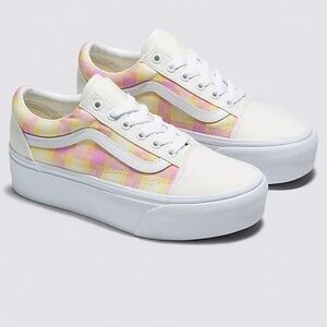 NEW Vans Old Skool Stackform Pastel Picnic Shoe Women’s Size 10